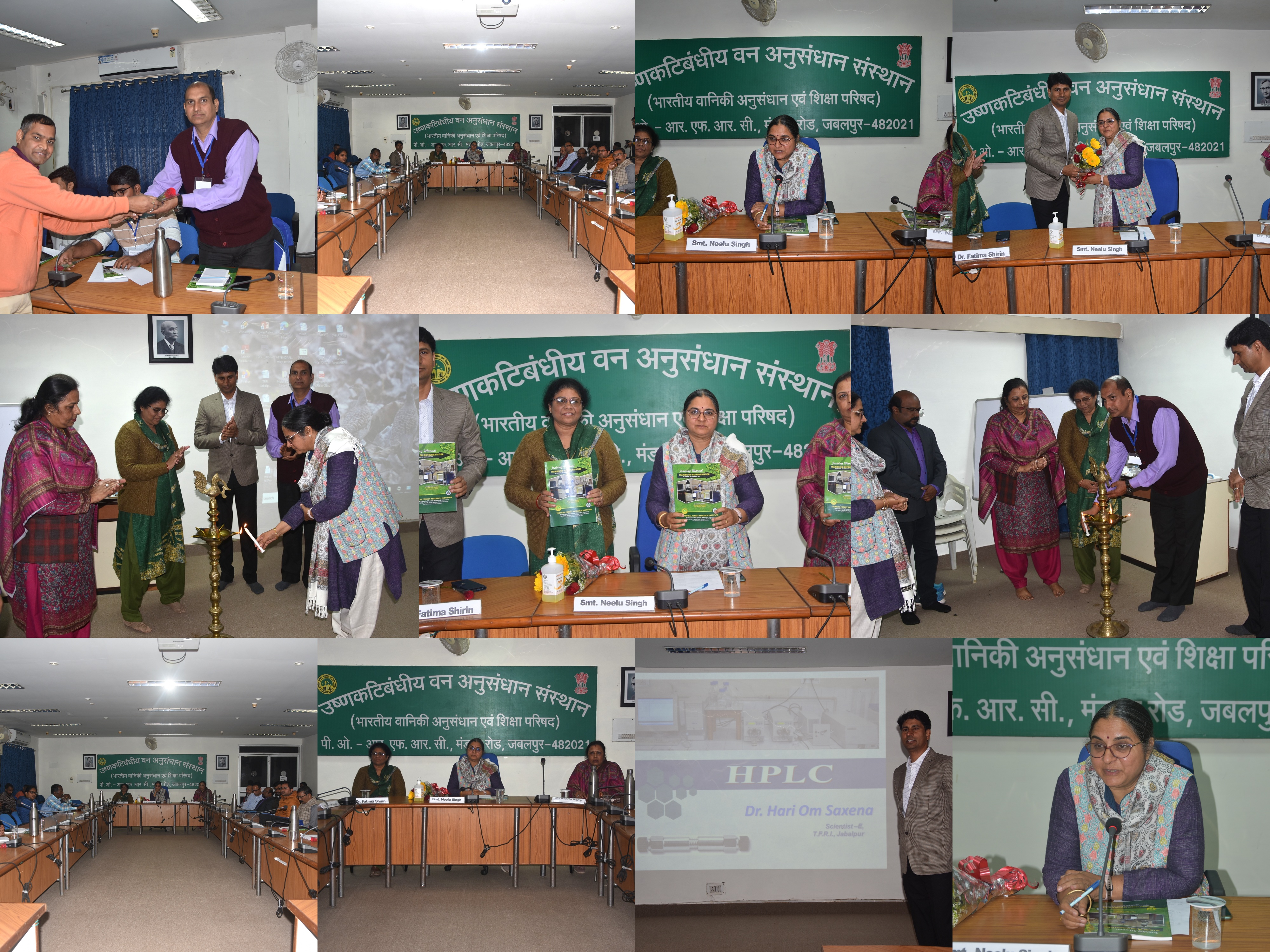 Five days Training on Instrumentation inaugurated at Tropical Forest Research Institute, Jabalpur (30/01/2023)