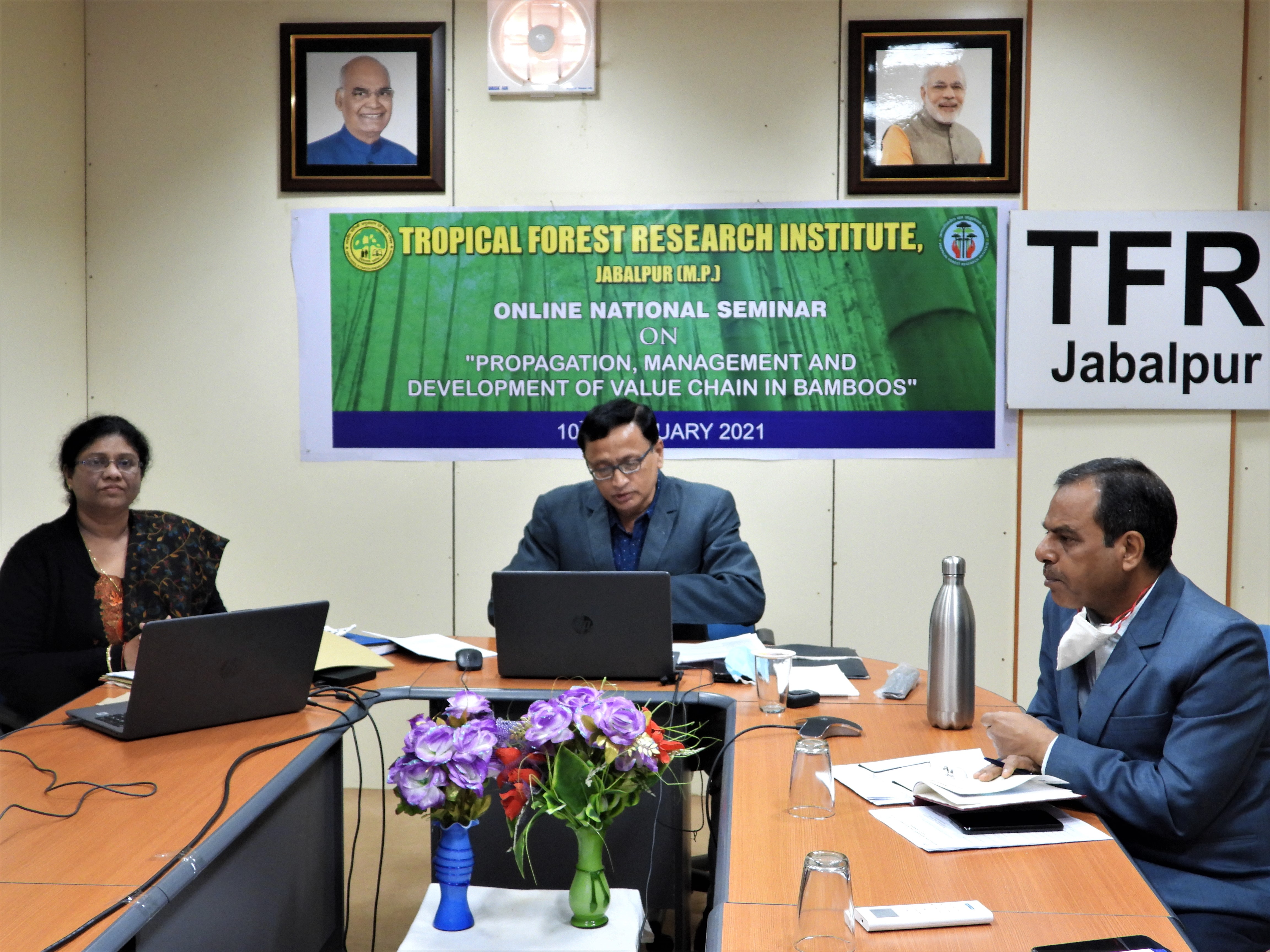Online National Seminar on Propagation, Management and development of value chain in bamboos.